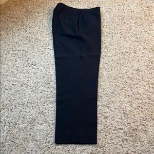 Linea Naturale Navy Blue Dress Slacks 32/30 Flat